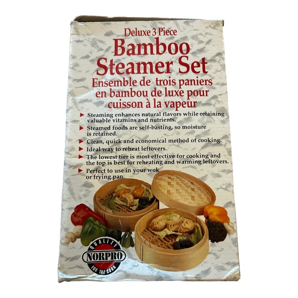 Bamboo Steamer Set - Picture 2 of 3